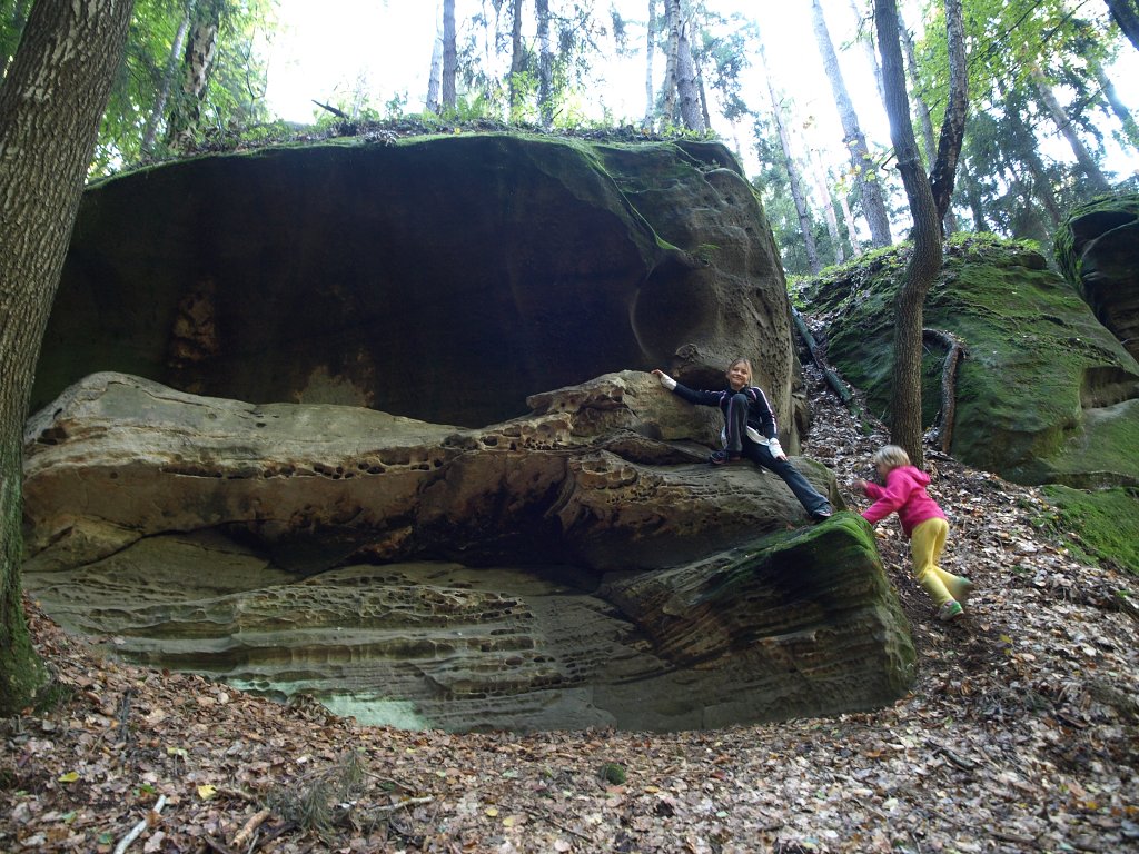 Drábské světnicky (babicka, holky)